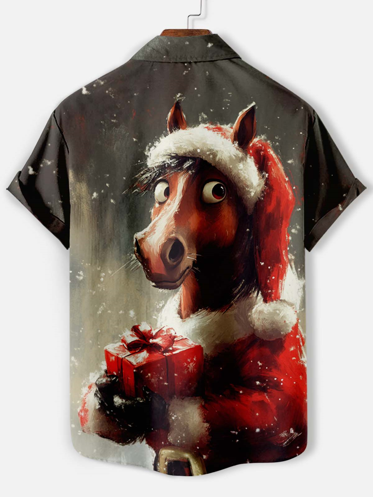 Men's Fun Cartoon Graphic Short Sleeve Shirt