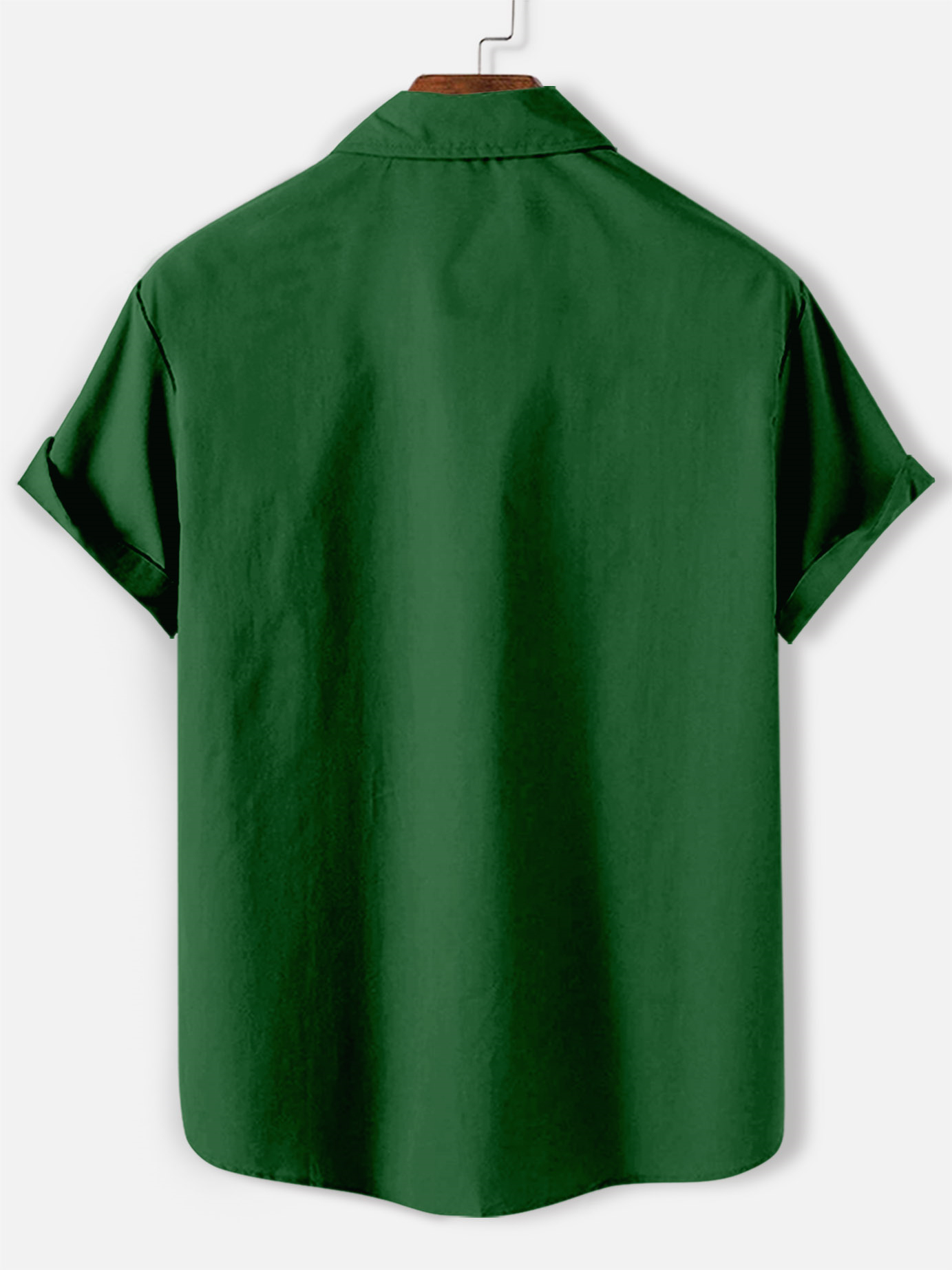 Men's Casual St. Patrick's Day Graphic Short Sleeve Shirt