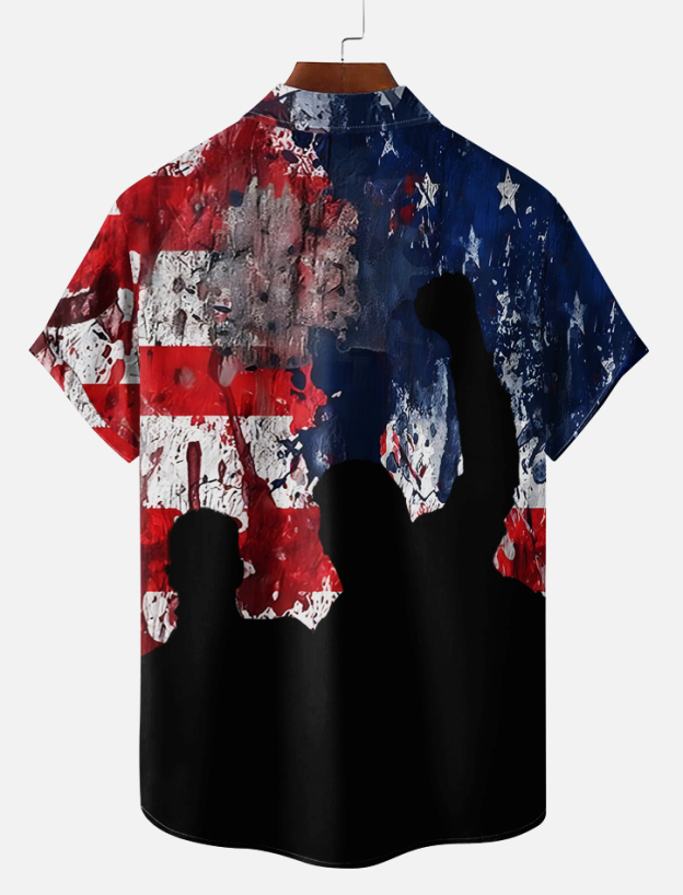 Independence day short sleeve shirt