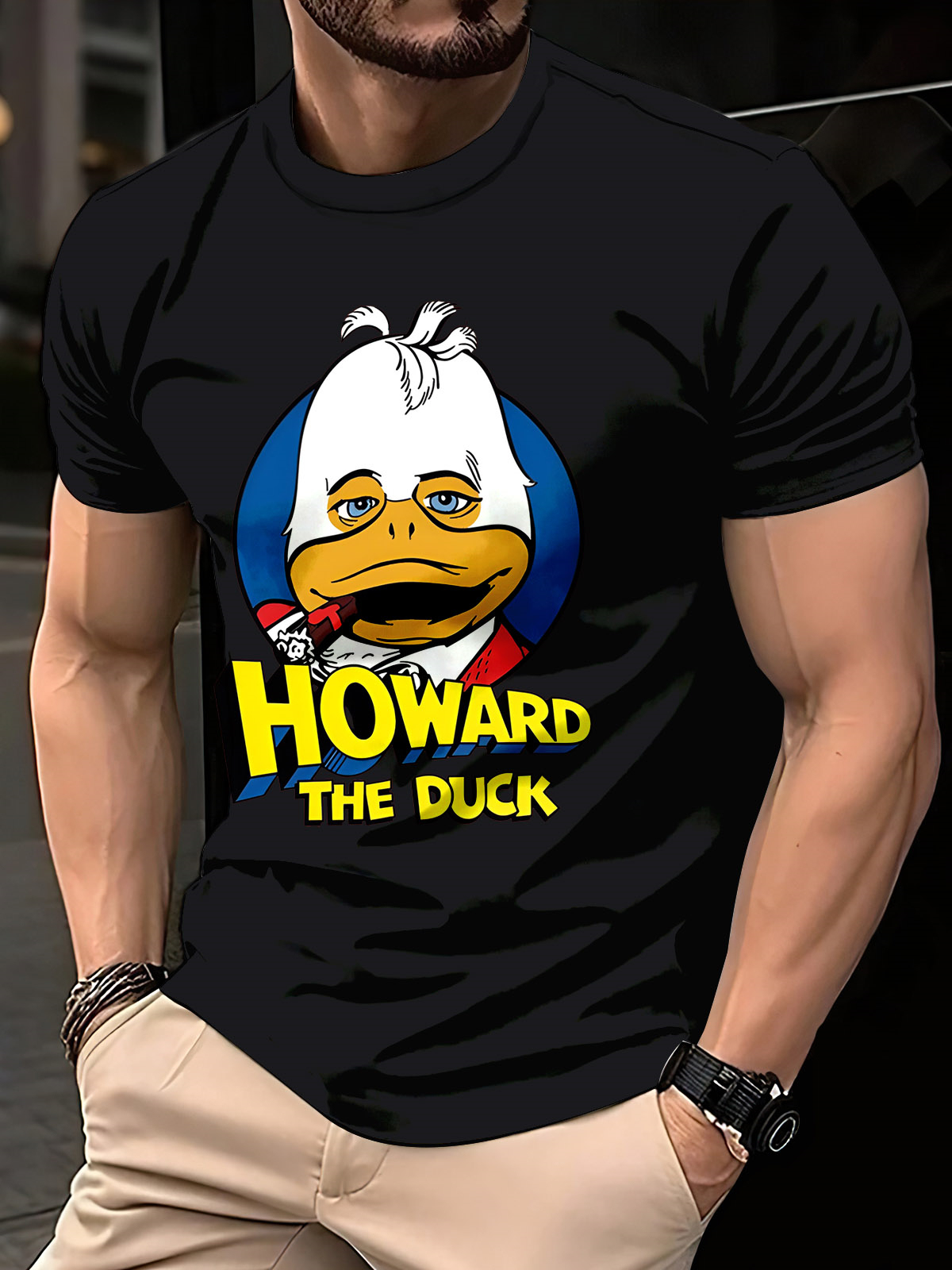 [Copy]Gun Clothes Men's Digital Printed Round Neck Short Sleeve T-shirt