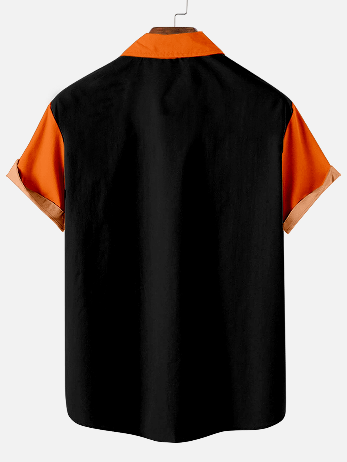 Men's Fun Slogan Graphic Contrast Short Sleeve Shirt