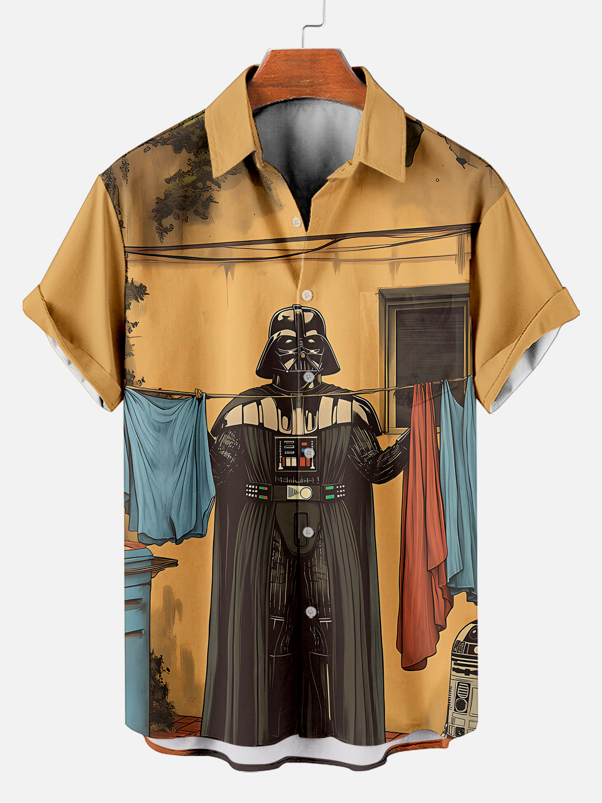 Men's Classic Movie Graphic Short Sleeve Shirt