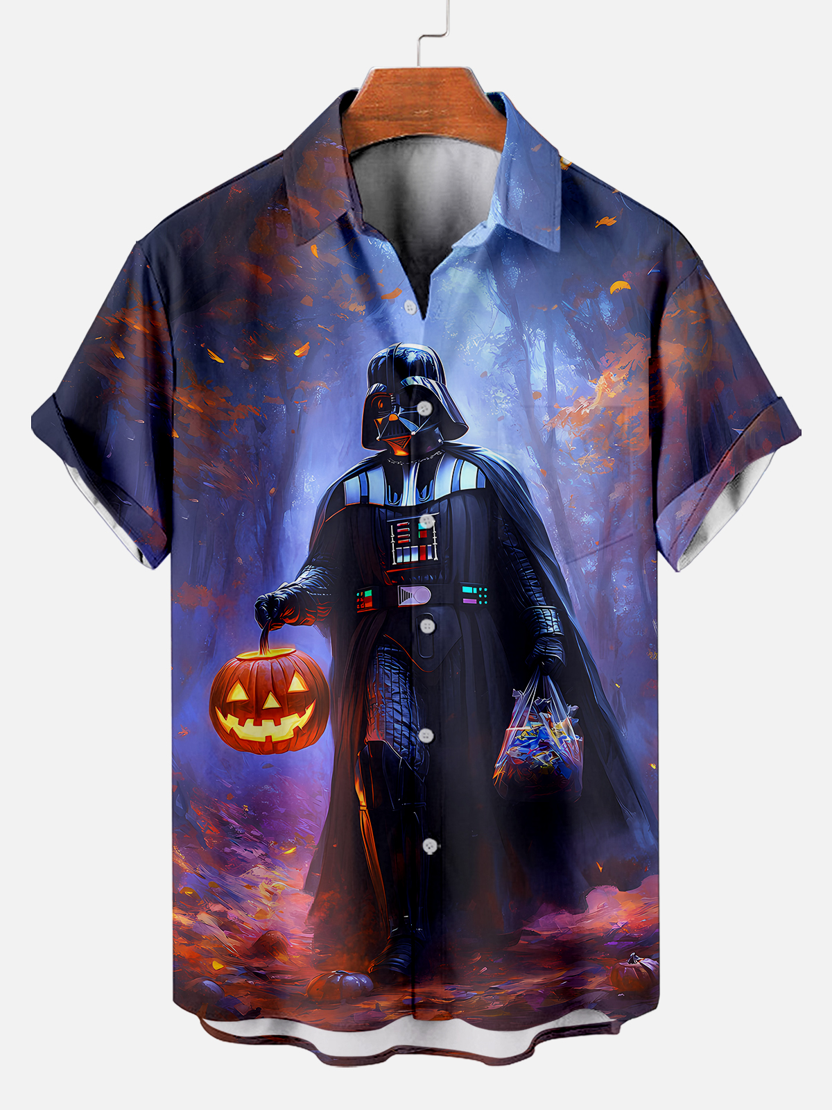 Men's Classic Movie Graphic Short Sleeve Shirt