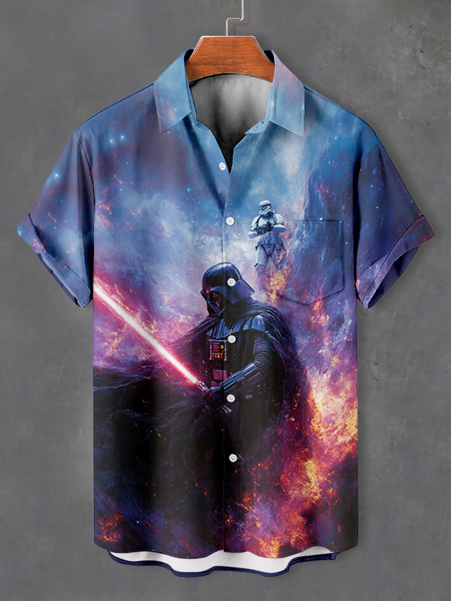 Men's Classic Movie Graphic Short Sleeve Shirt