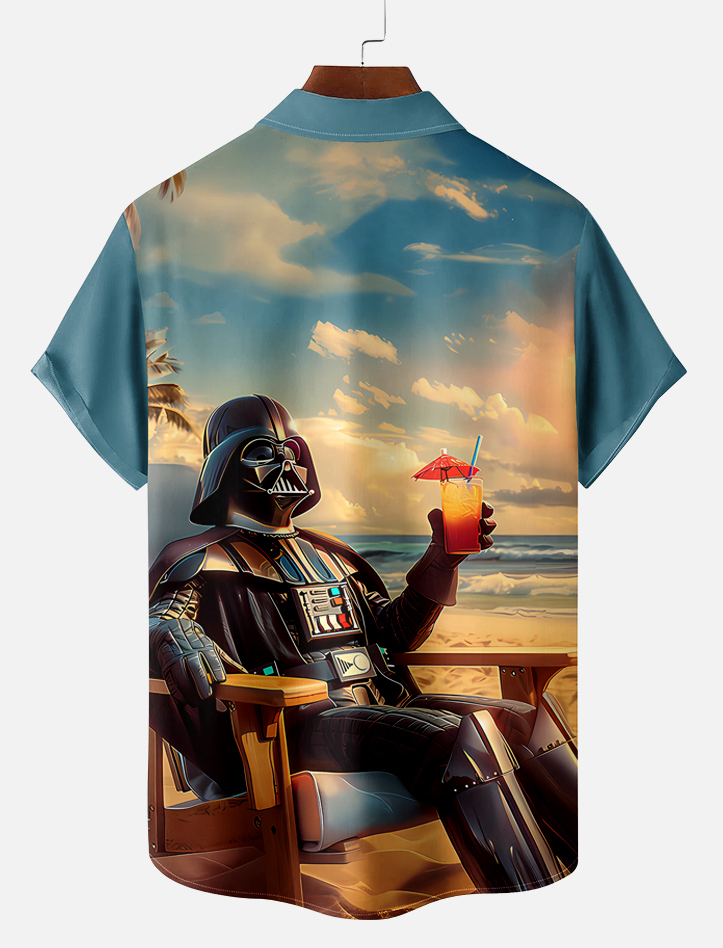 Classic movie graphic short sleeve shirt