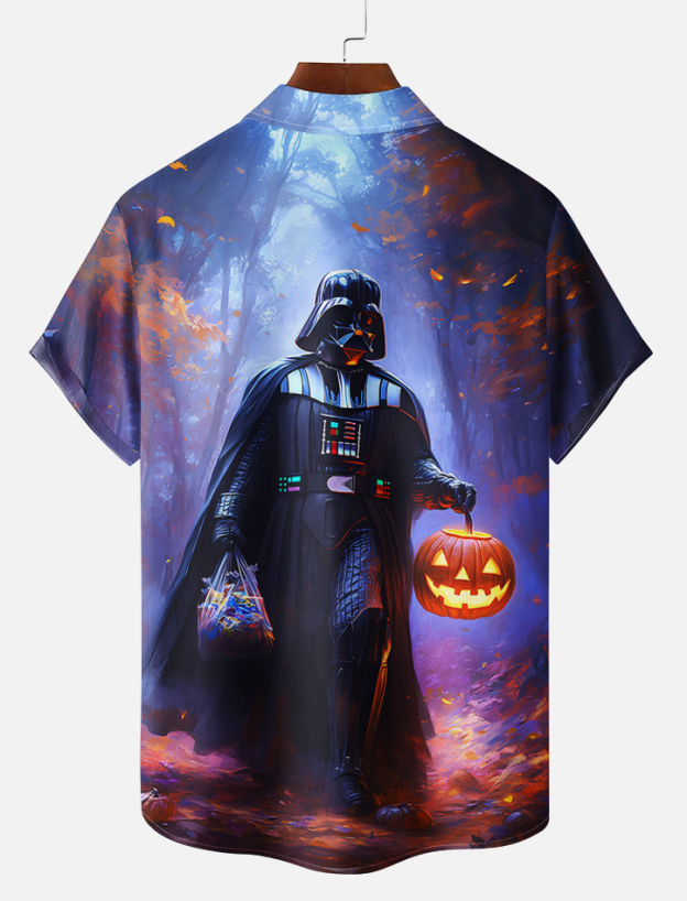 Men's Classic Movie Graphic Short Sleeve Shirt