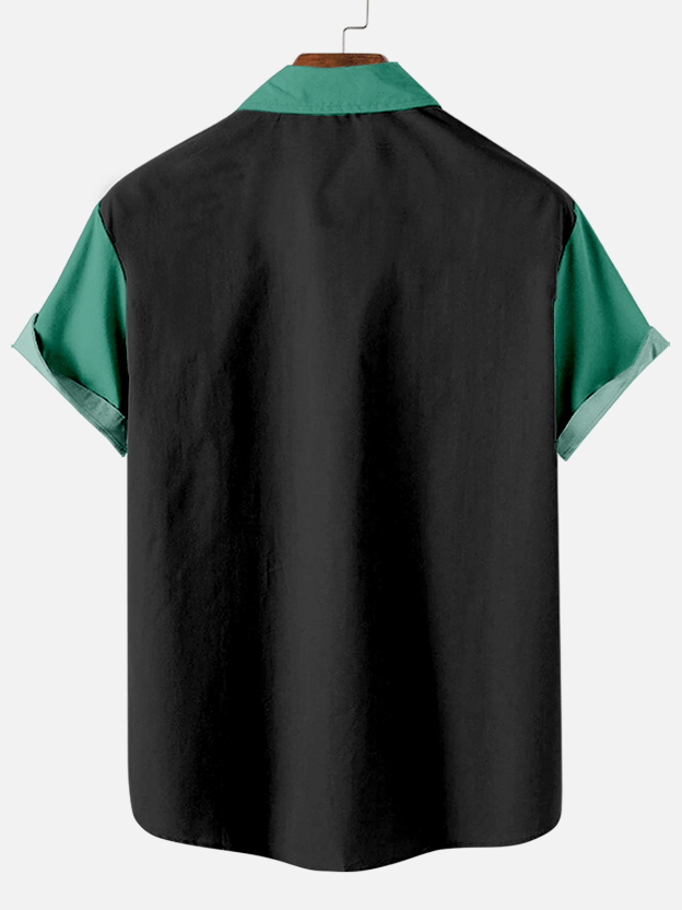 Men's Halloween Graphic Short Sleeve Shirt