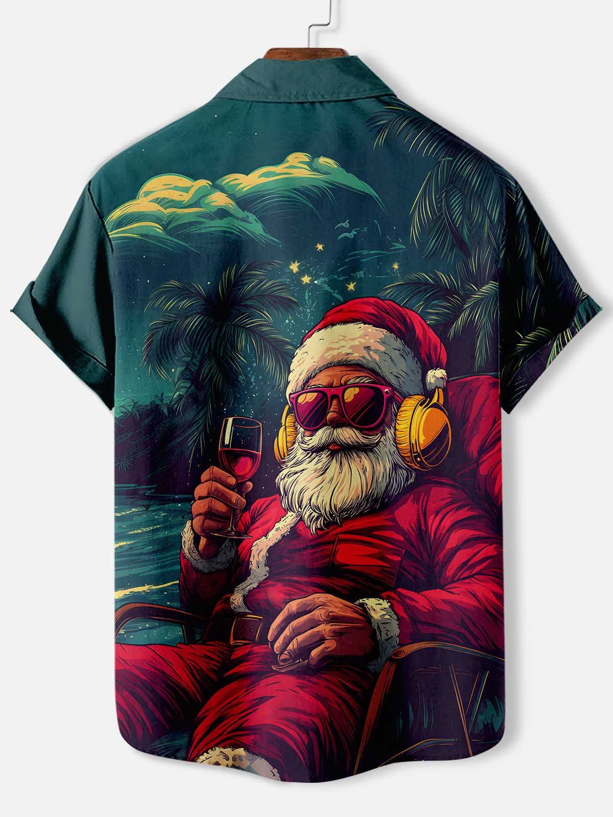 Men's Christmas Graphic Short Sleeve Shirt