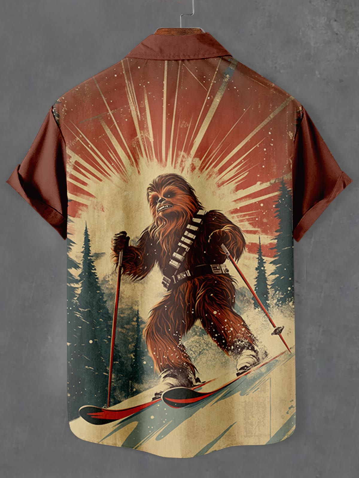 Men's Classic Movie Graphic Short Sleeve Shirt