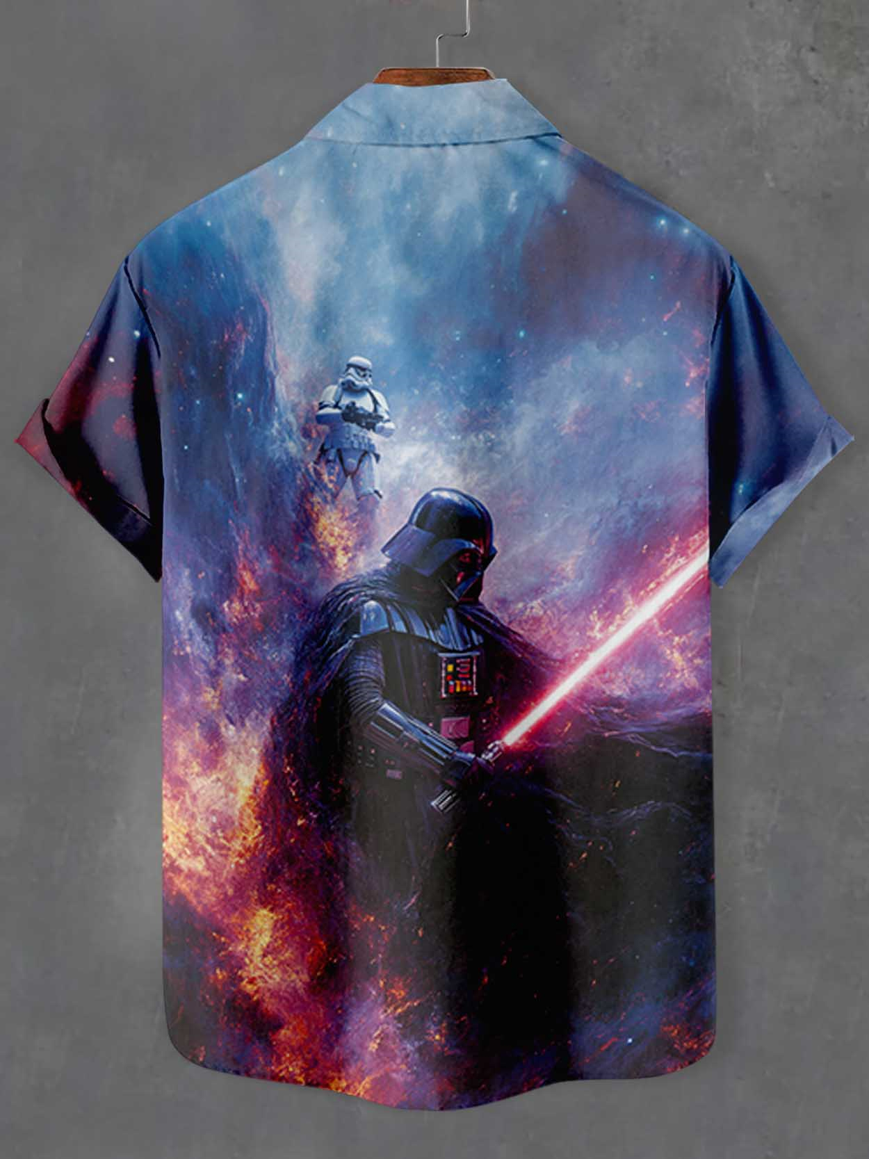 Men's Classic Movie Graphic Short Sleeve Shirt