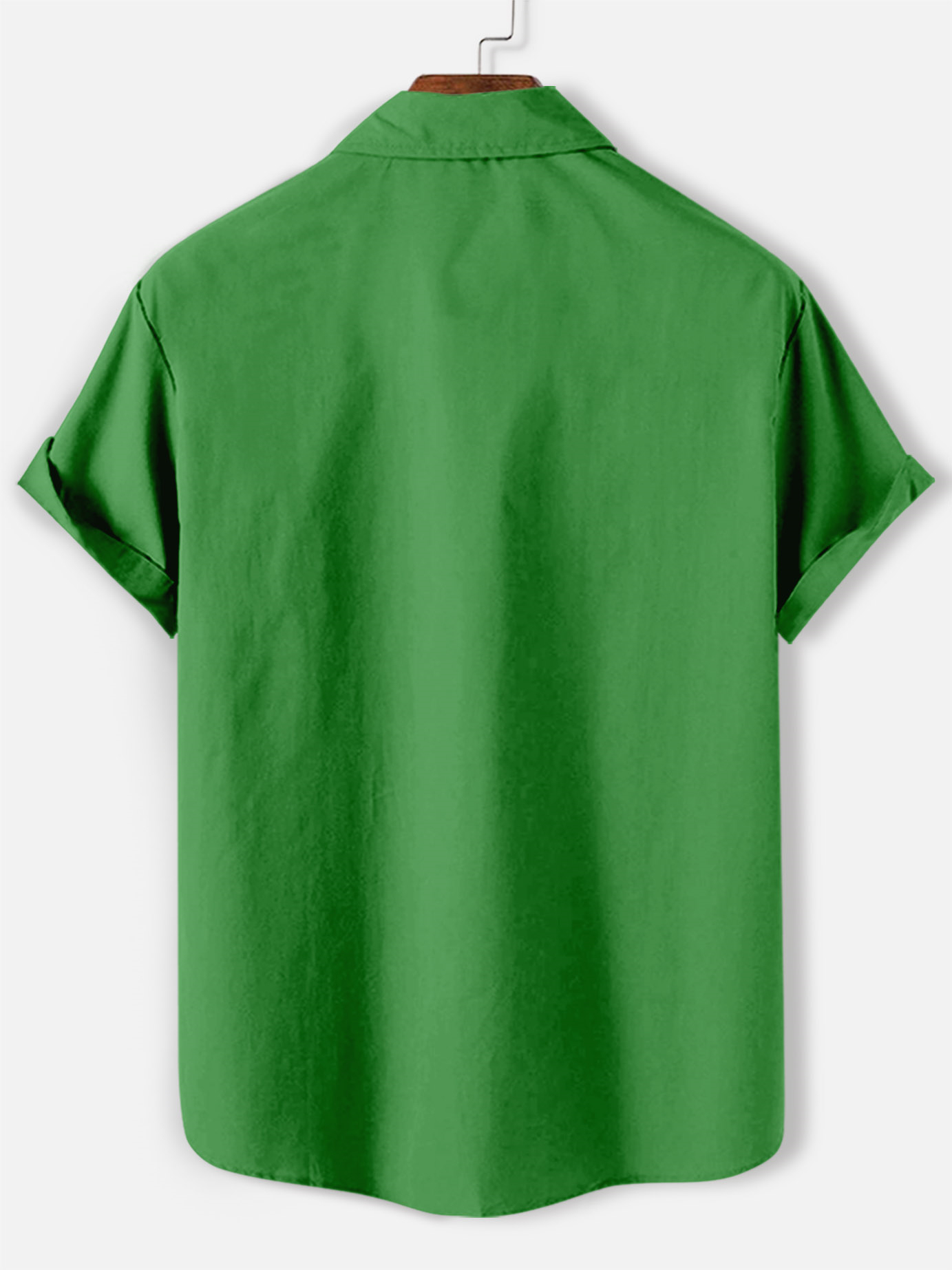 Men's Casual St. Patrick's Day Graphic Short Sleeve Shirt