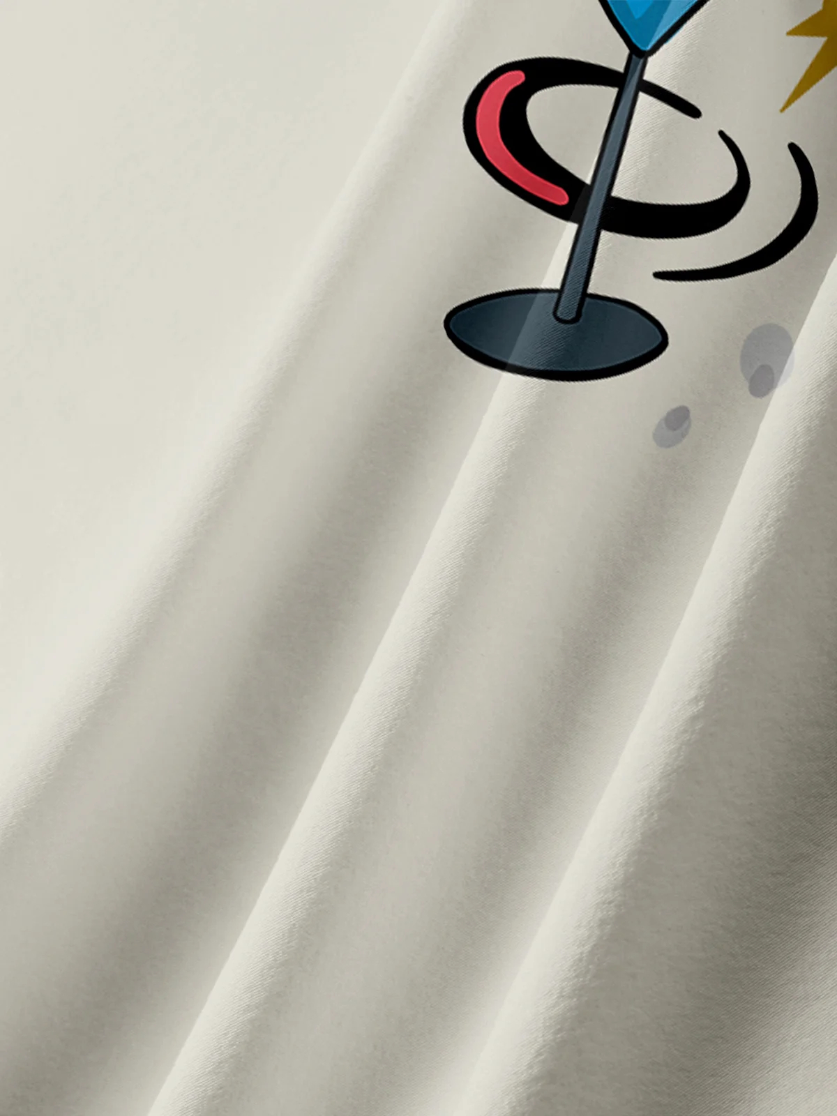 Men's retro geometric casual short sleeved pocket bowling shirt