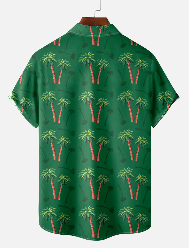 Men's Short Refreshing elegant hawaii Sleeve Shirt 