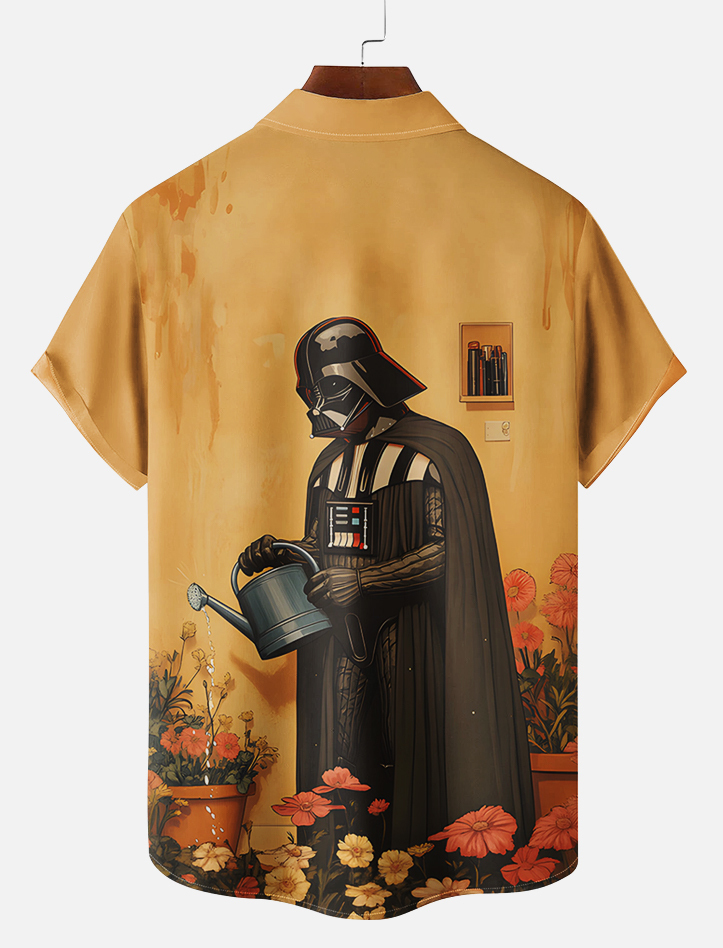 Men's Classic Movie Graphic Short Sleeve Shirt