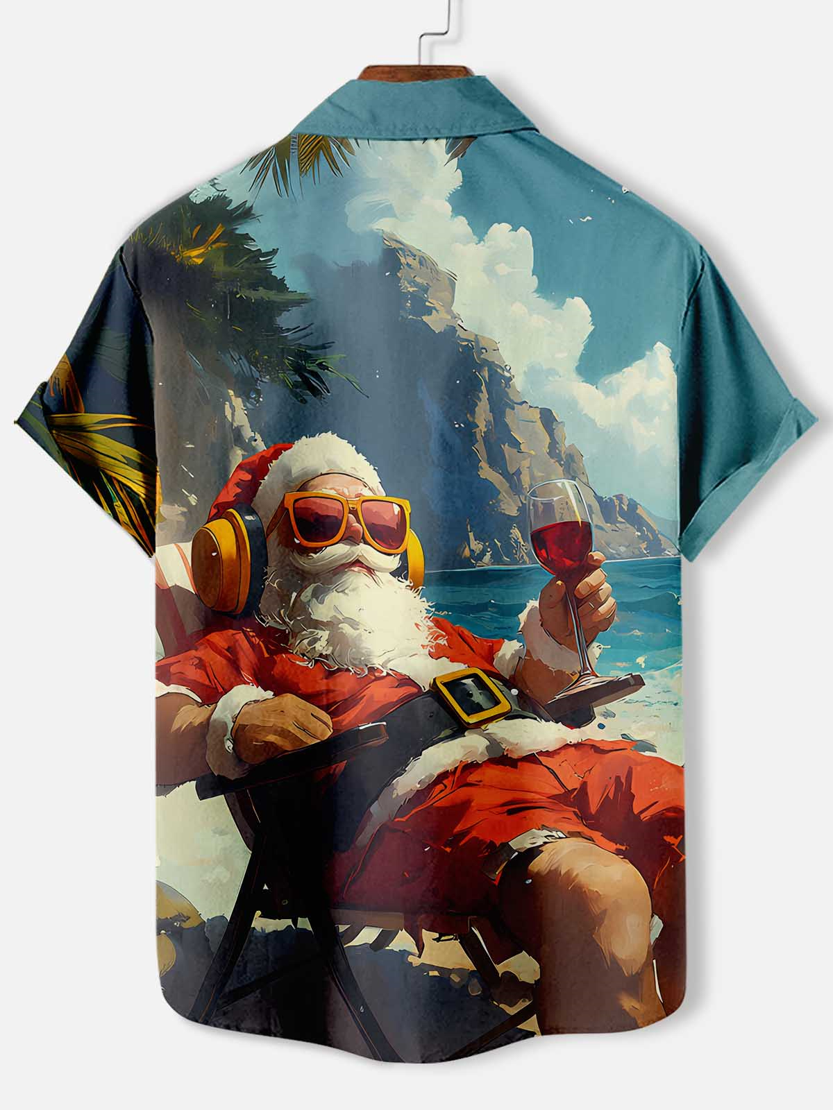 Men's Christmas Graphic Short Sleeve Shirt