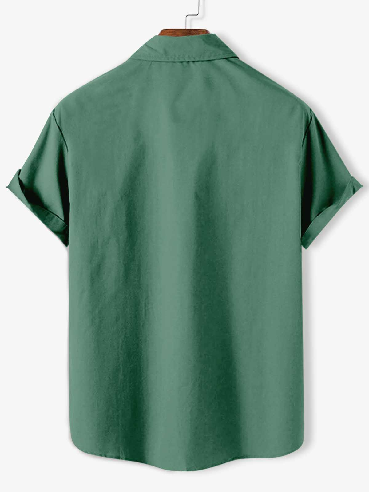Men's Patriotic Short Sleeve Shirt
