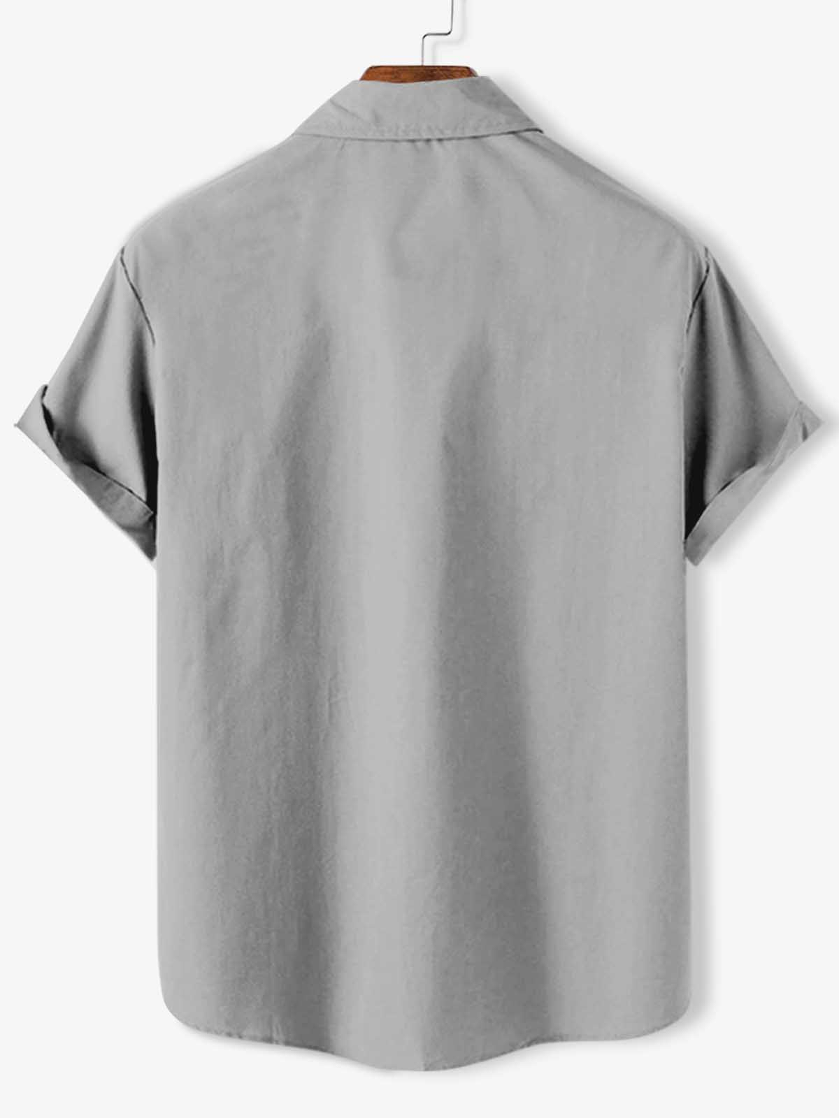 Men's Slogan Short Sleeve Shirt