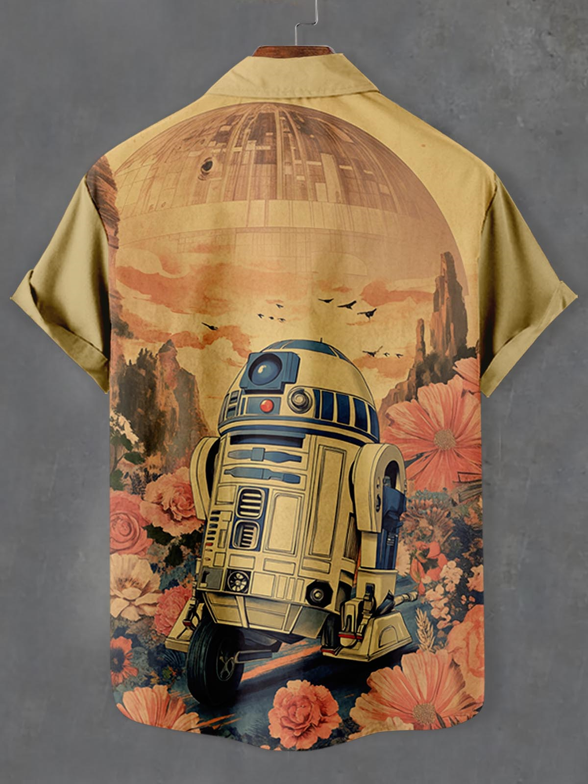 Men's Classic Movie Graphic Short Sleeve Shirt