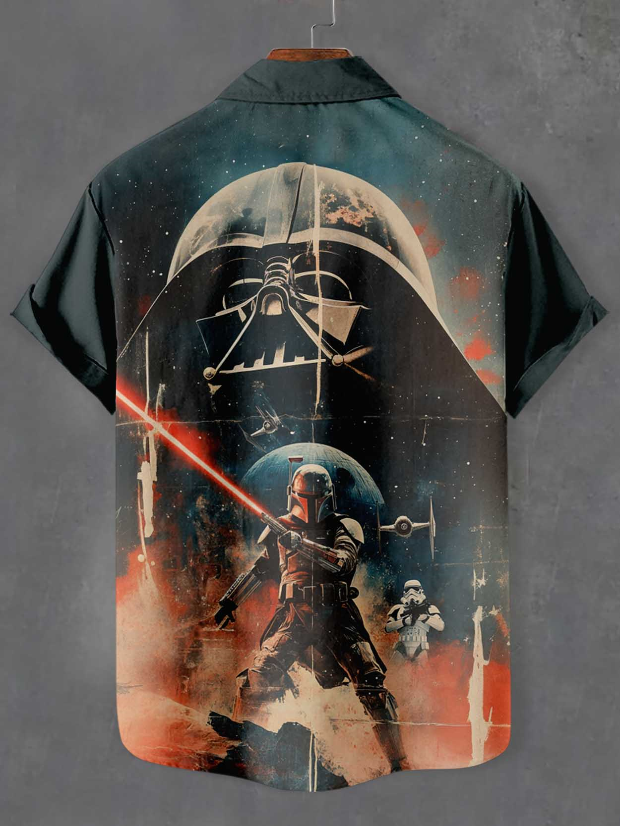 Men's Classic Movie Graphic Short Sleeve Shirt