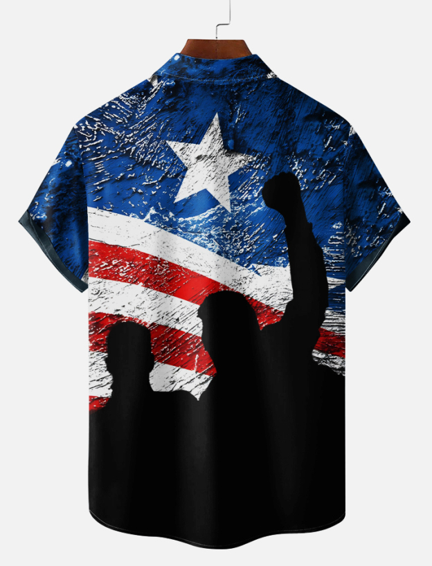 Independence day short sleeve shirt