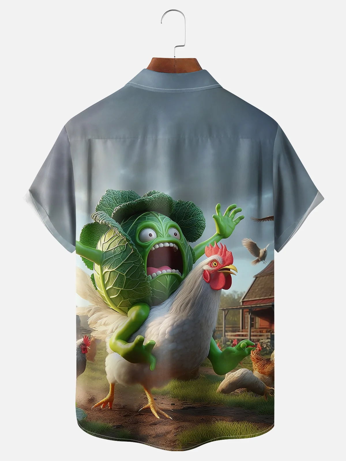 Men's Funny Graphic Short Sleeve Shirt