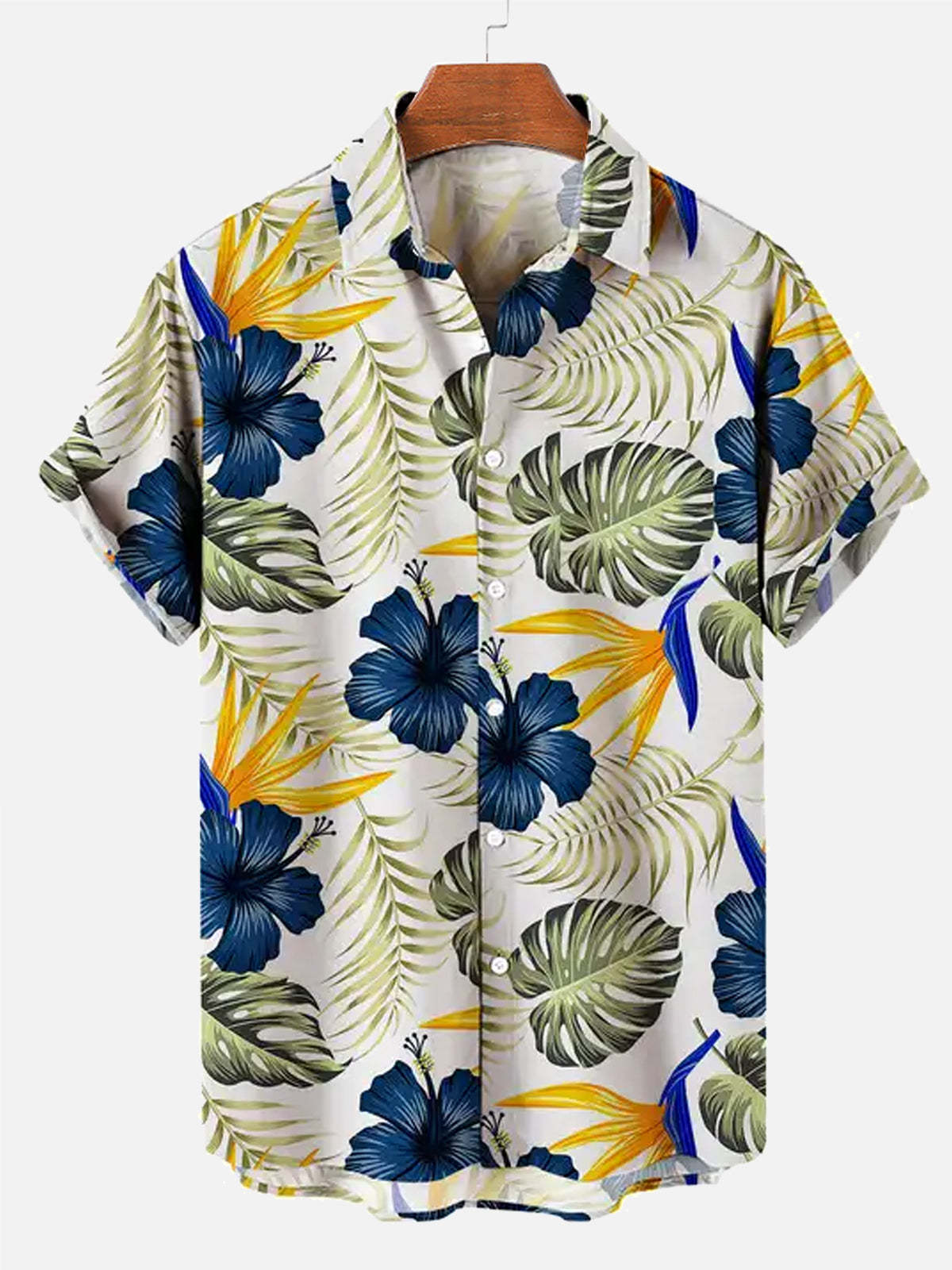 Novara Tropical Print Shirt