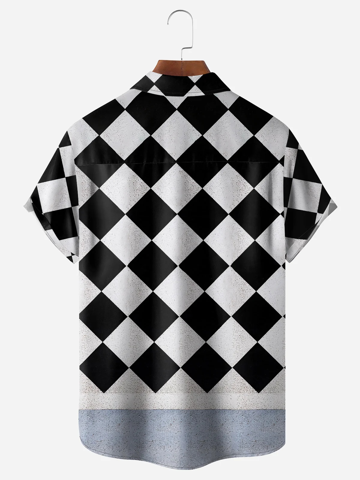 Men's Fun Painter Duck Casual Short Sleeve Pocket Shirt