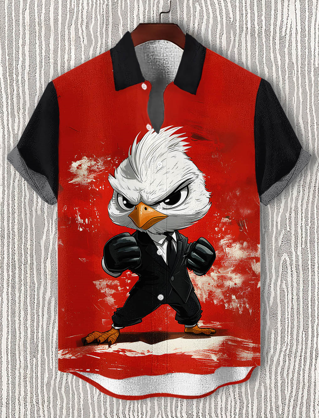 Men's Short Refreshing elegant hawaii Sleeve Shirt