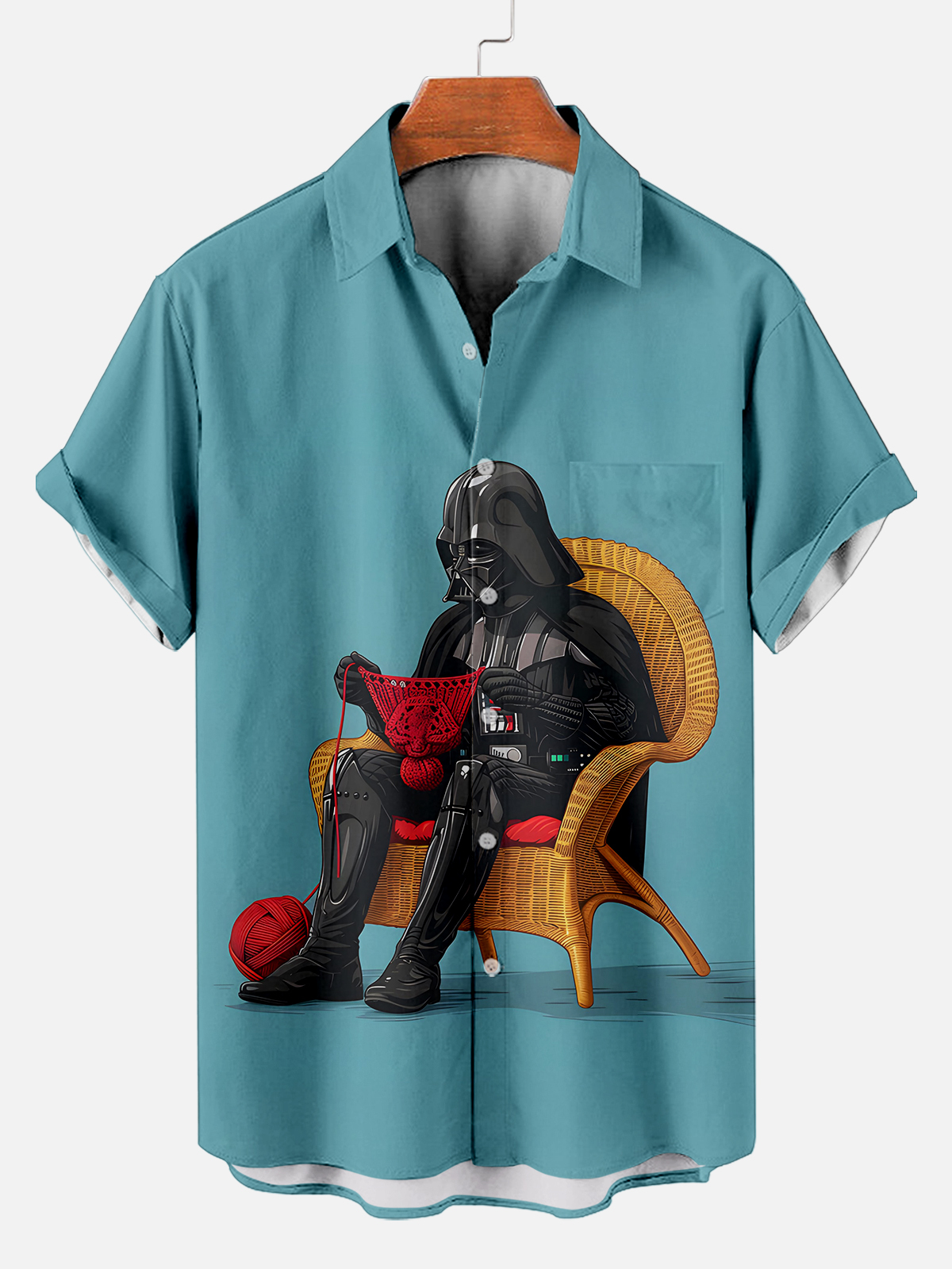 Men's Classic Movie Graphic Short Sleeve Shirt