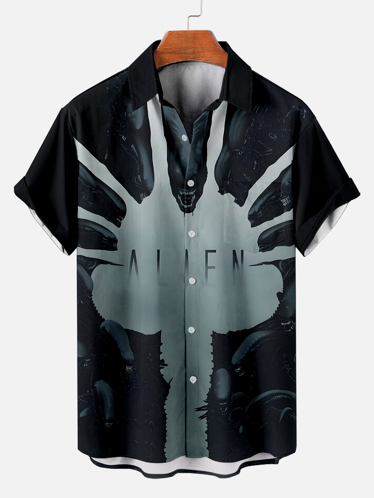 Men's Classic Movie Graphic Short Sleeve Shirt