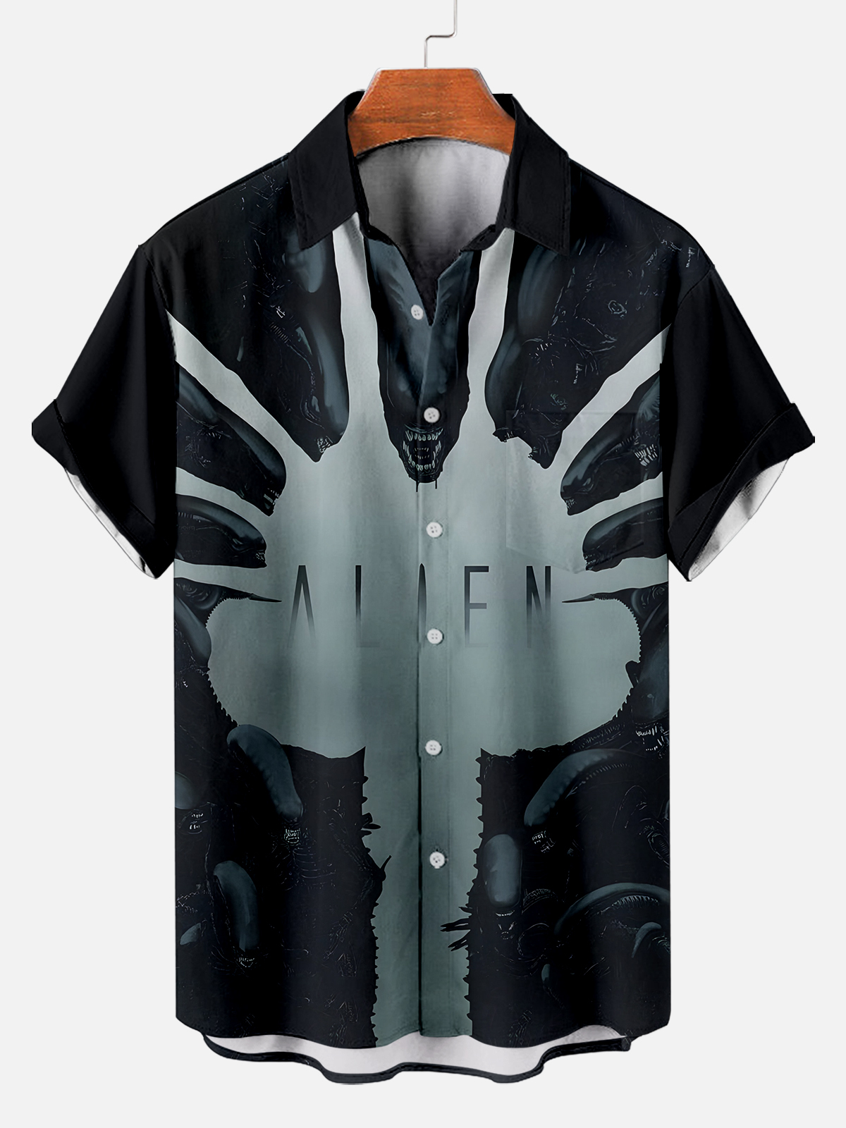 Men's Classic Movie Graphic Short Sleeve Shirt