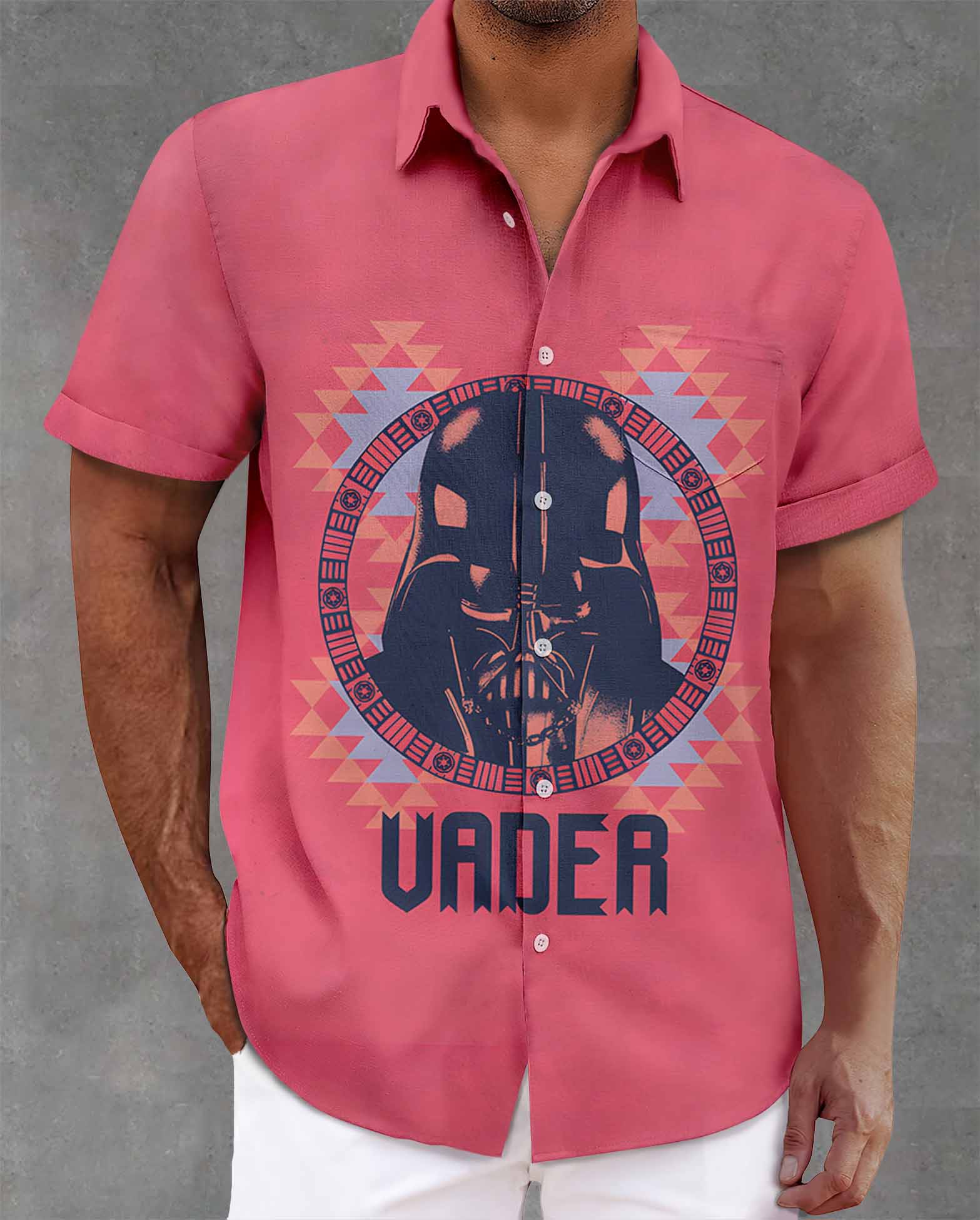 Men's Classic Movie Graphic Short Sleeve Shirt