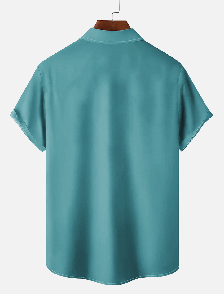 Men's Classic Movie Graphic Short Sleeve Shirt