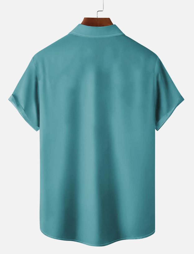 Men's Classic Movie Graphic Short Sleeve Shirt