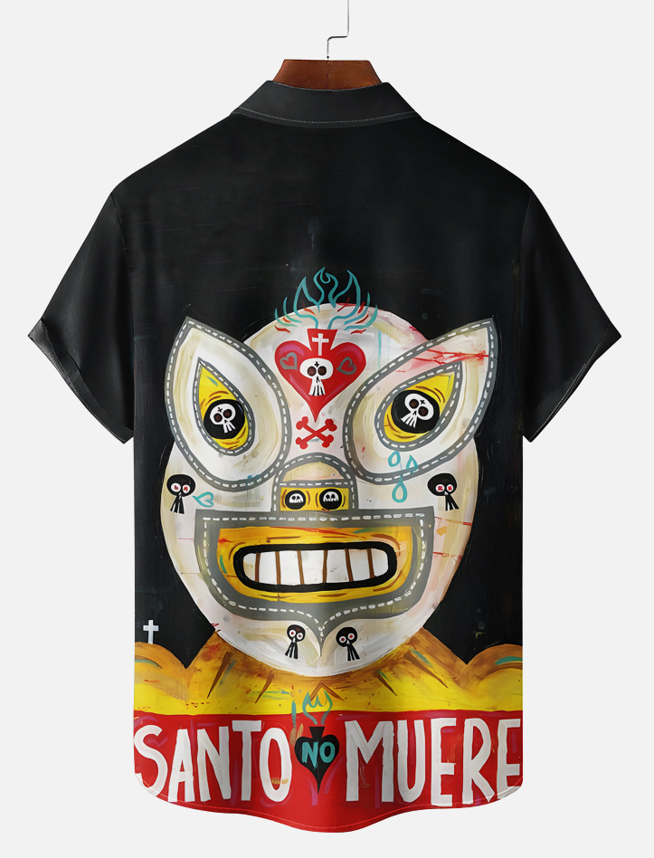 Men's Fun Illustrated Short Sleeve Shirt