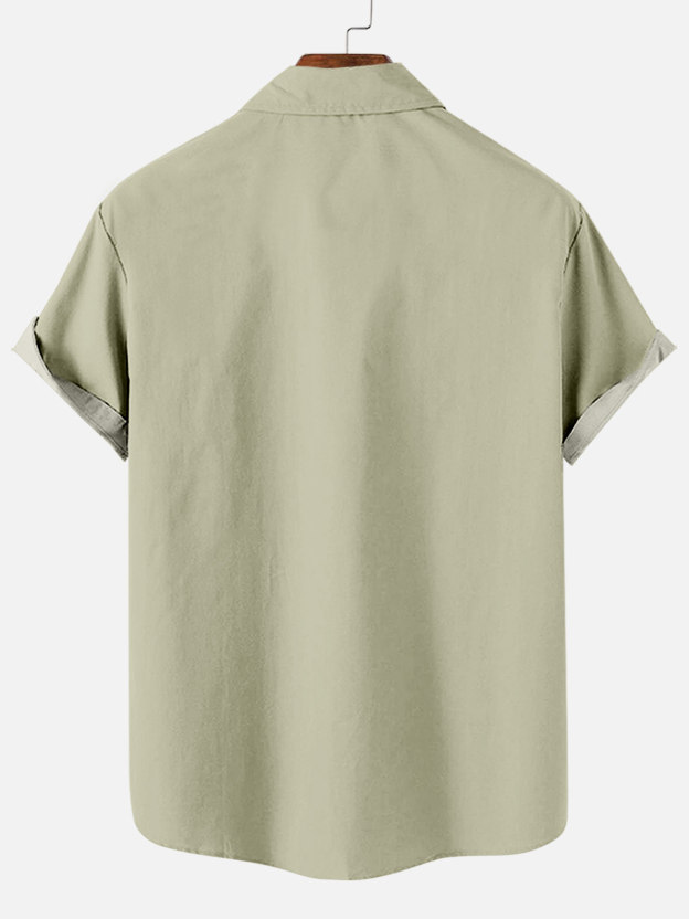 Men's Classic Movie Graphic Short Sleeve Shirt