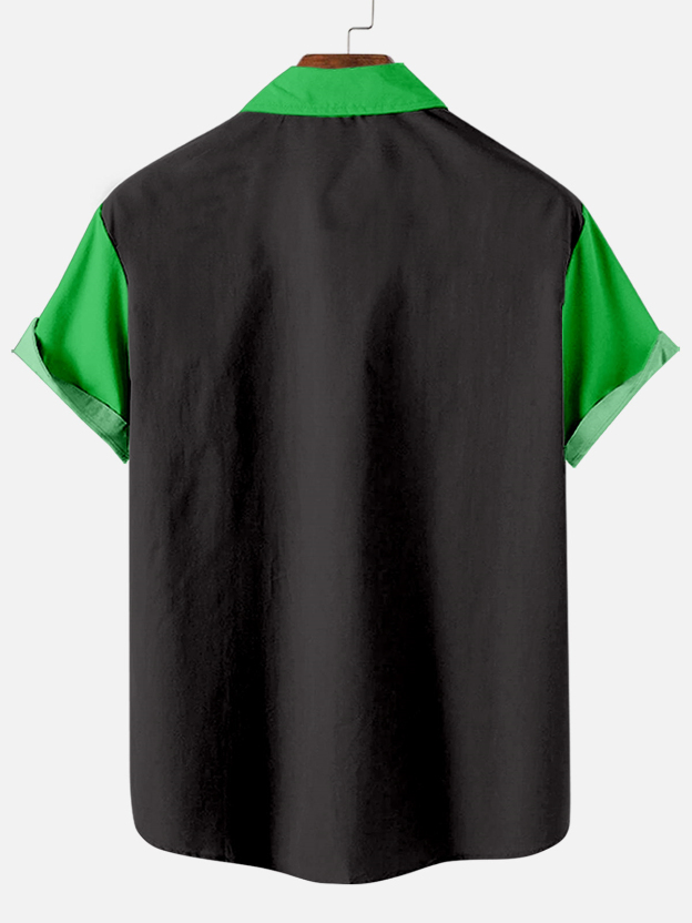 Men's Halloween Graphic Short Sleeve Shirt