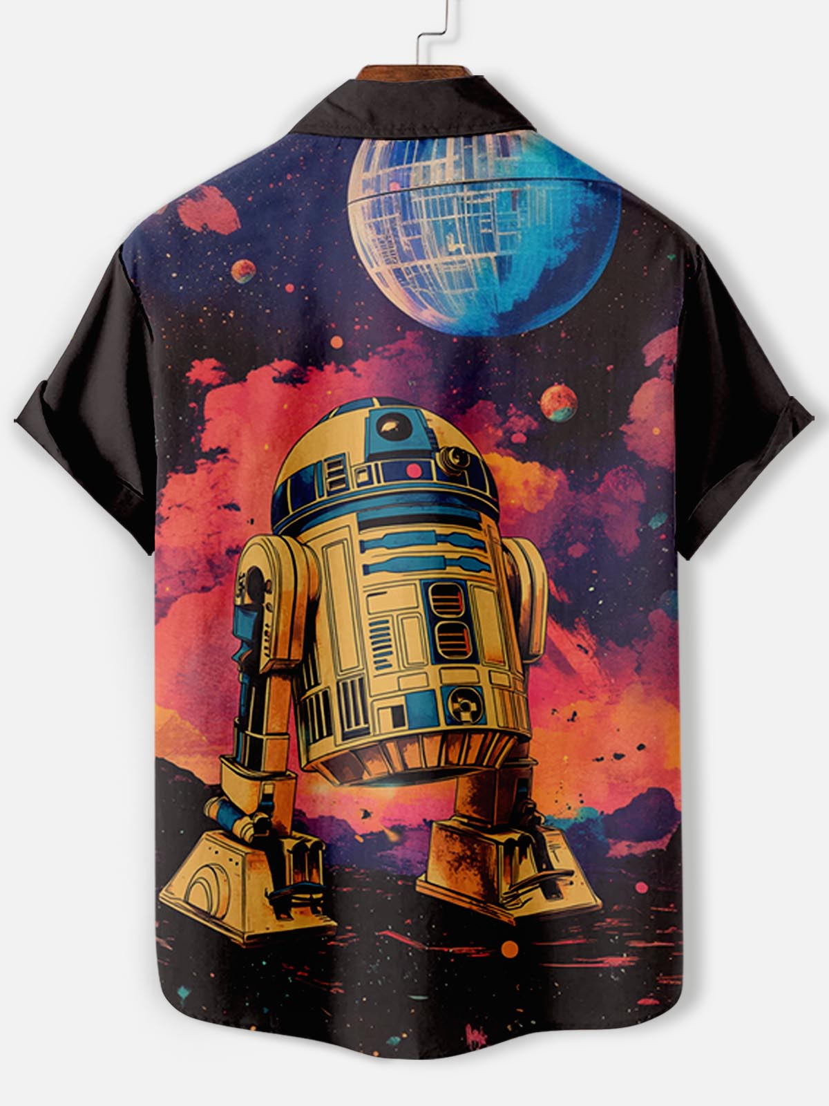 Men's Classic Movie Graphic Short Sleeve Shirt