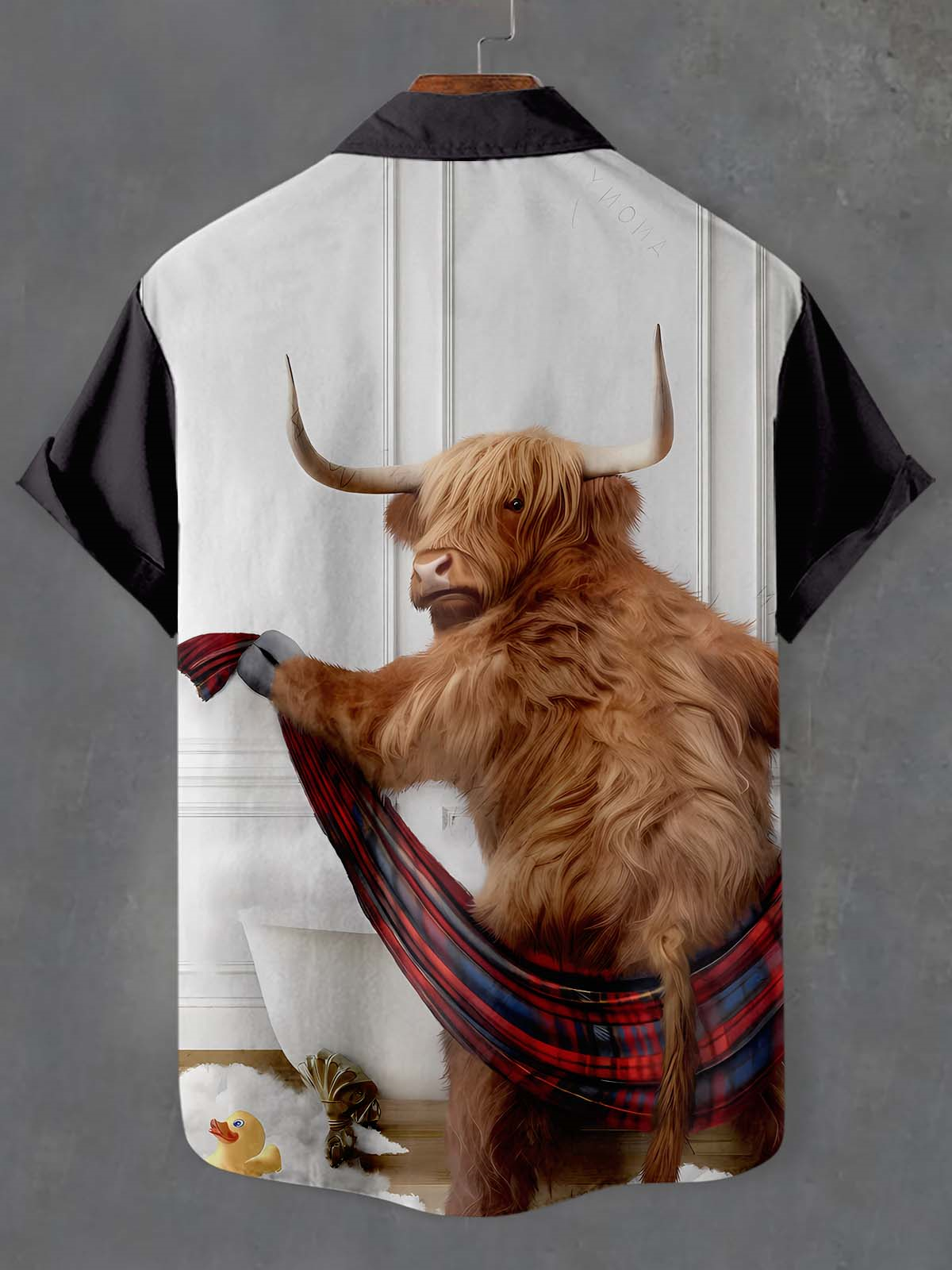 Men's Fun Animal Graphic Short Sleeve Shirt