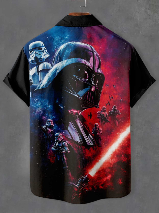 Men's Classic Movie Graphic Short Sleeve Shirt