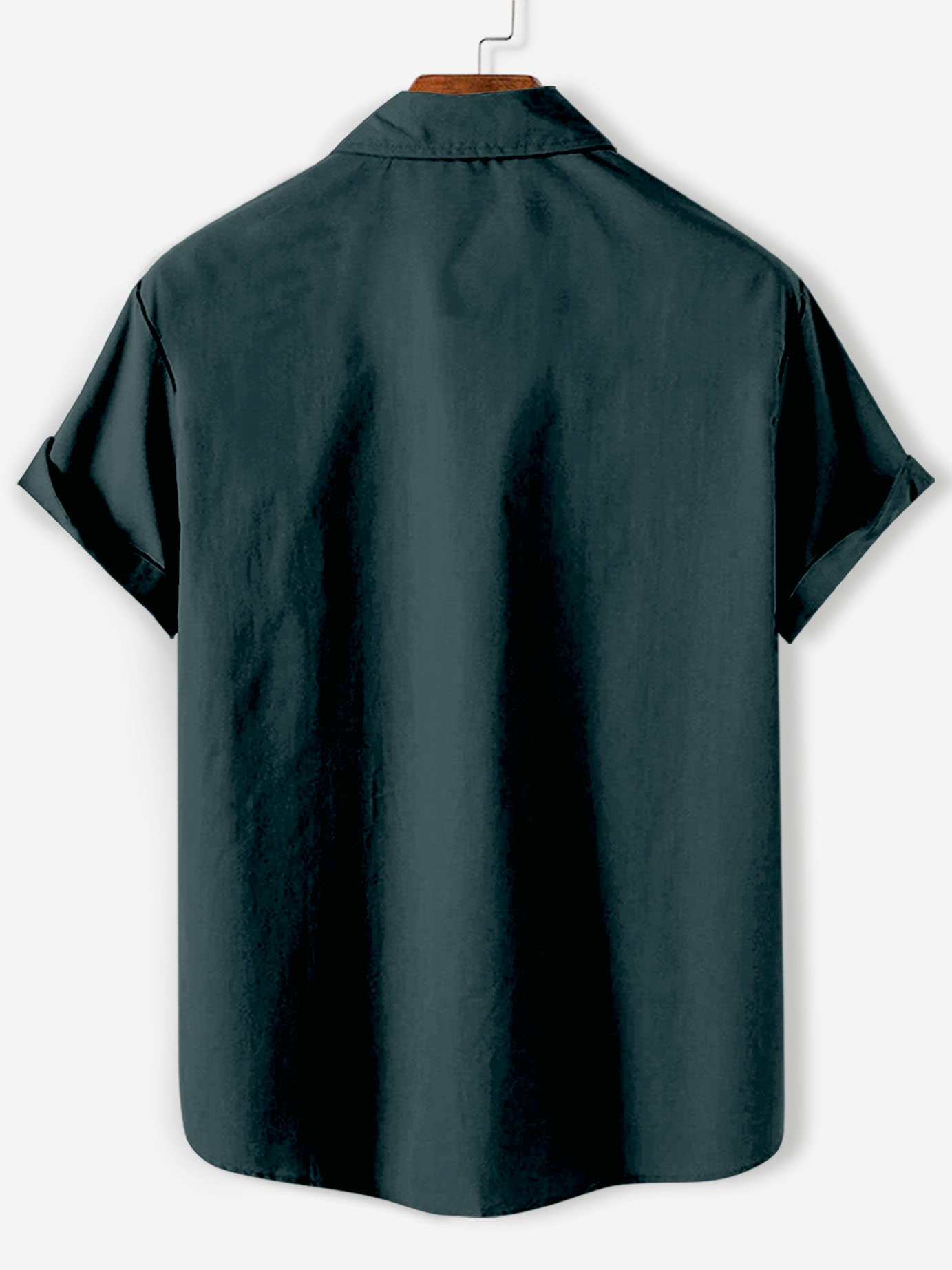 Men's cartoon racing stripe element short-sleeved shirt