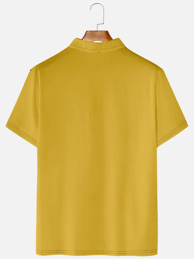 Men's Pee Chee Folder Front Cover Polo Shirt