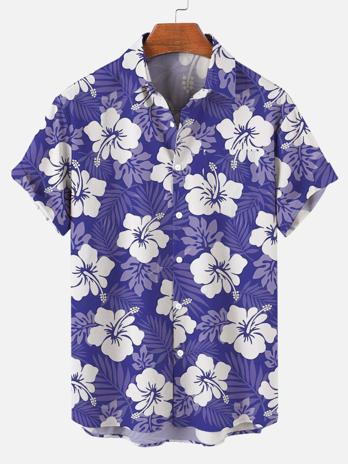 Serenity Tropical Print Shirt