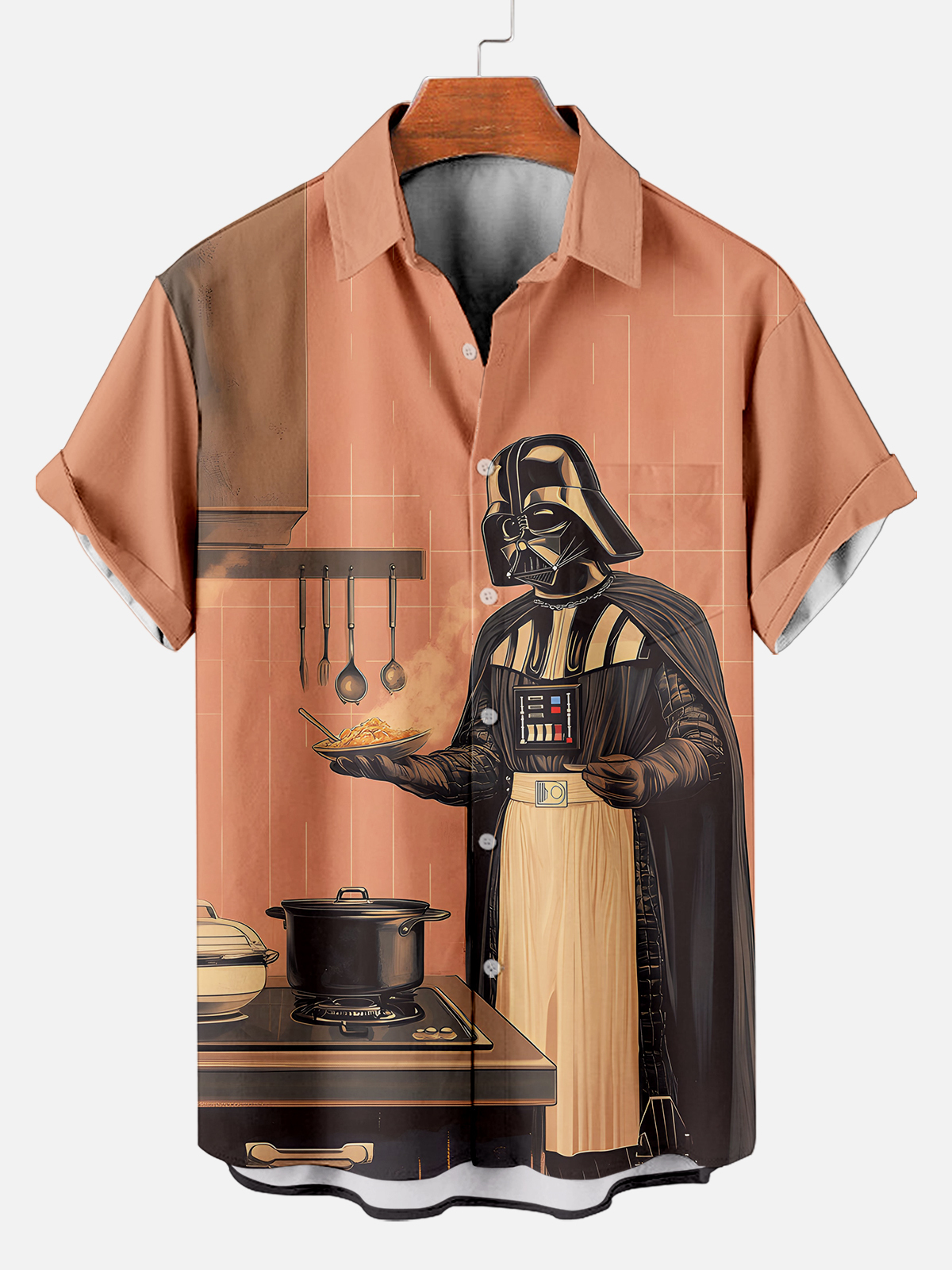 Men's Classic Movie Graphic Short Sleeve Shirt