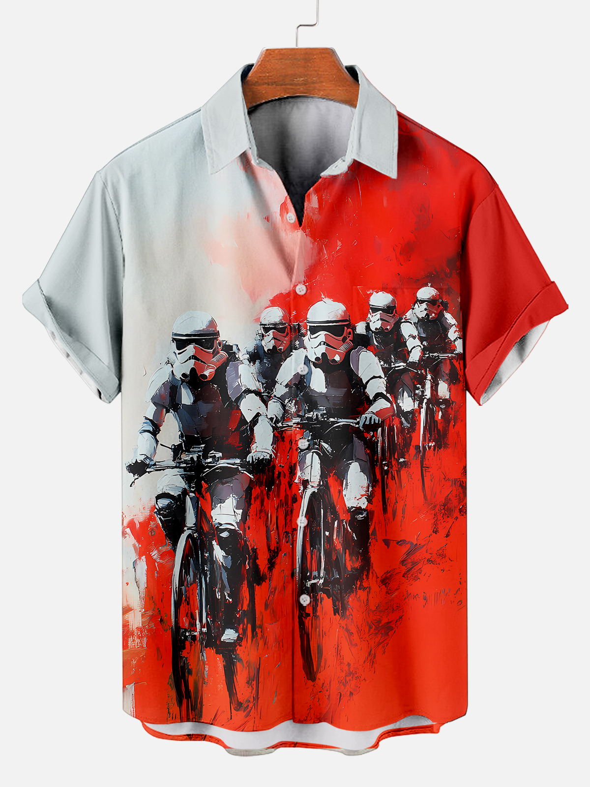 Men's Classic Movie Graphic Short Sleeve Shirt