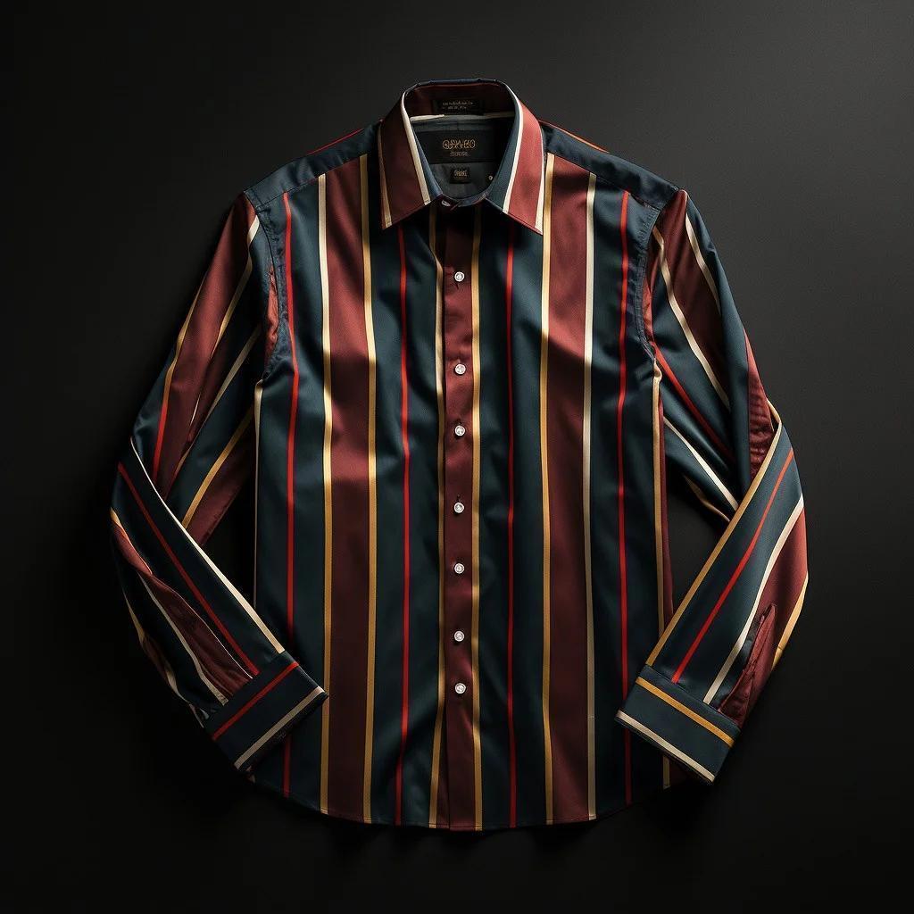 Men's Business Casual Button-Down Shirt