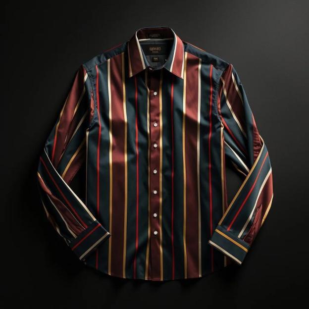 Men's Business Casual Button-Down Shirt