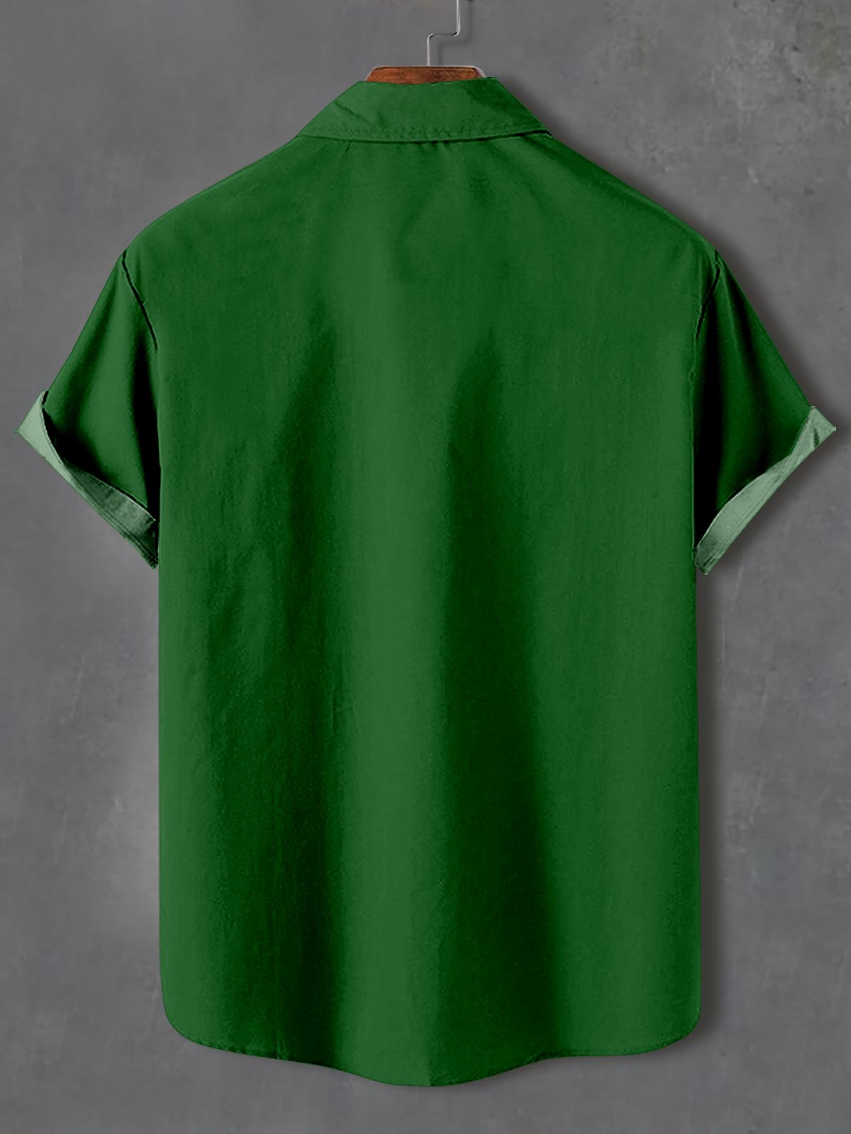 Men's Christmas Cartoon Graphic Short Sleeve Shirt