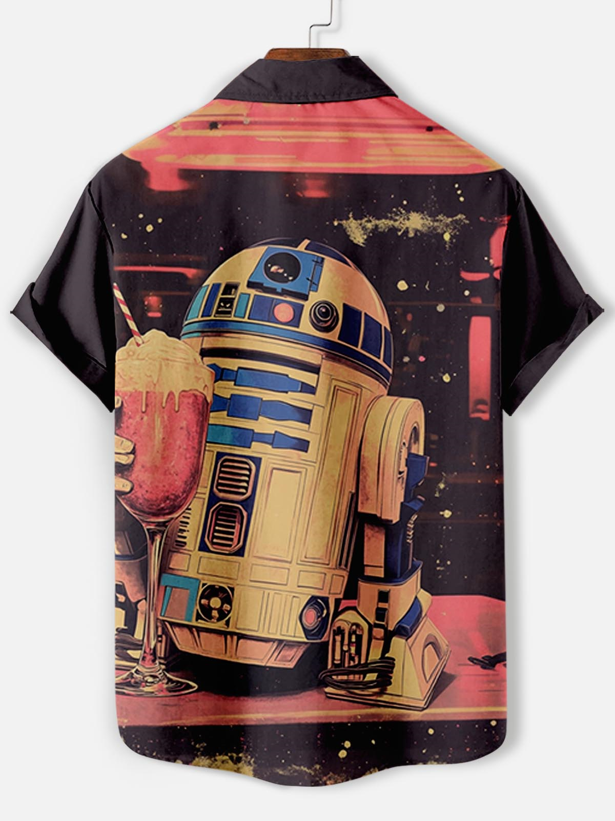 Men's Classic Movie Graphic Short Sleeve Shirt