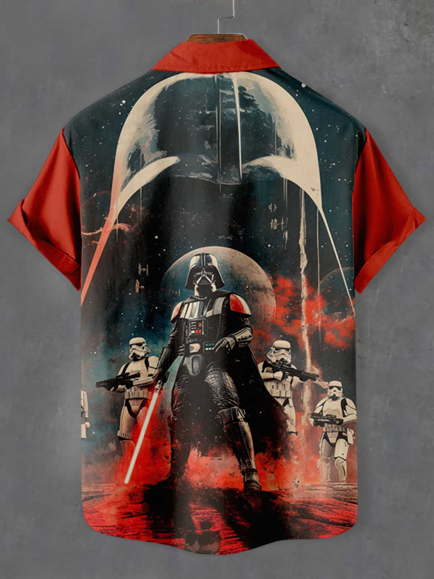 Men's Classic Movie Graphic Short Sleeve Shirt